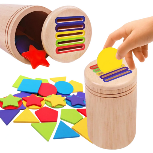 Jouet Montessori en Bois – Développe la motricité et la concentration (2-5 ans)